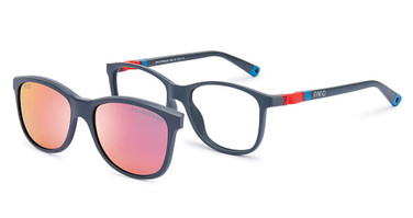 Nano Eyeglasses QUEST SC 3.0 MATTE GREY BLUE RED/03SC