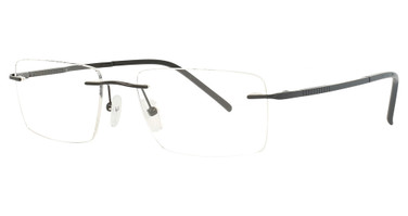 3-Piece Drill Mounts Eyeglasses CLD993 Black/C-4