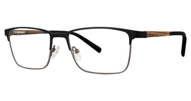 G.V. Executive Eyeglasses GVX587 matte black/gunmetal