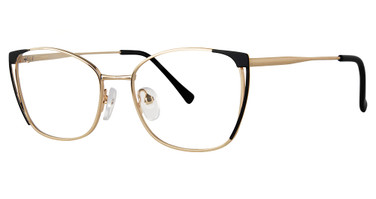 Modern Times Eyeglasses GREETINGS black/gold