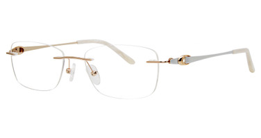 Mademoiselle Eyeglasses MADEMOISELLE MM9313 Gold/C1