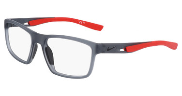 Nike Eyeglasses NIKE 7015 Matte Dark Grey/University Red/034