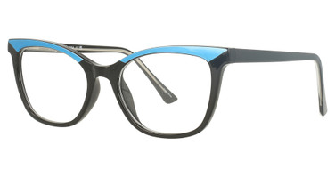 Enhance Eyeglasses 4354 Blue/Black