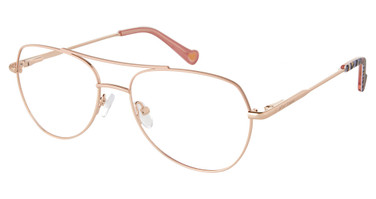 BETSEY JOHNSON Eyeglasses CLUB QUEEN Rose/ROS