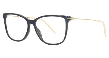Gucci Eyeglasses GG1272O BLUE-GOLD-TRANSPARENT/003