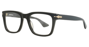 Montblanc Eyeglasses MB0266O BLACK-BLACK-TRANSPARENT/001