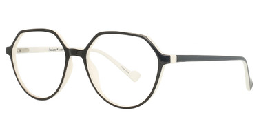 Enhance Eyeglasses 4385 Black/White