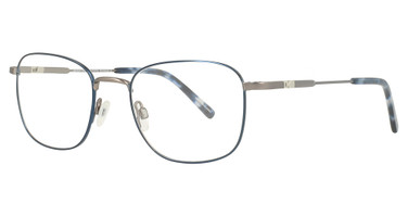 Easyclip Eyeglasses EC636 Steel / Blue/50