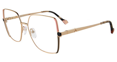 Yalea Eyeglasses VYA088 Gold 0300