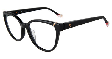 Yalea Eyeglasses VYA097 Black 0700