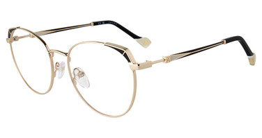 Yalea Eyeglasses VYA099 Silver/Black 0301