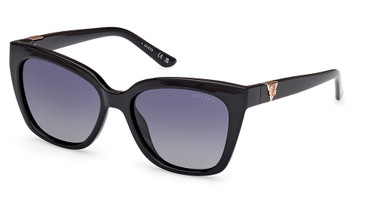 Guess? GU7878 shiny black / smoke polarized/01D