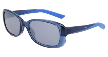 Nike Eyeglasses NIKE EPIC BREEZE S FD1881 MYSTIC NAVY/SILVER FLASH/434