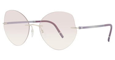 Silhouette Eyeglasses 5567 Chassis modified oval Lavender Spoom/7005