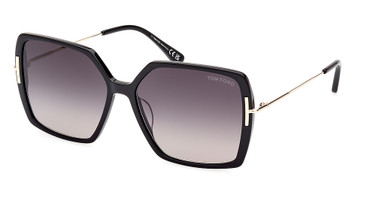 Tom Ford FT1039 shiny black / gradient smoke/01B