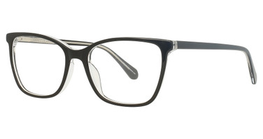 Vue Eyeglasses V1104 SHINY BLACK/CRYSTAL/C2