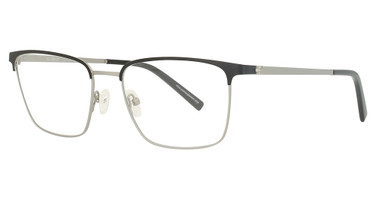 HeadLines Eyeglasses HL-1544 MATT BLACK/GUN/C1