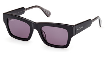 Max&Co. Eyeglasses MO0081 shiny black / smoke/01A