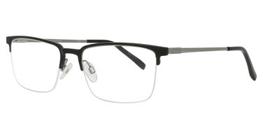 Adin Thomas Eyeglasses AT-584 Matte Black / Gunmetal/2