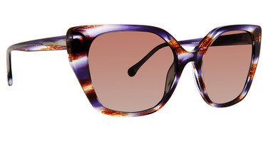 Trina Turk Eyeglasses Kamari Purple Horn/PHO