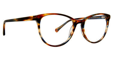 Trina Turk Eyeglasses Tatum Brown/Teal/BTE