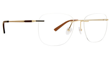 Totally Rimless Eyeglasses Edgewood(362) Gold/GLD