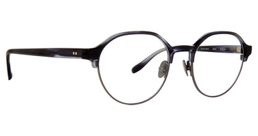 Badgley Mischka Eyeglasses Barlow Blue Horn/BLO