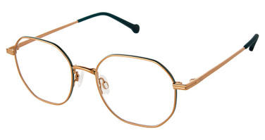 OTP Eyeglasses OTP-176 DARK TEAL COPPER/S201