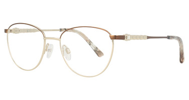 Elegante Eyeglasses EL53 Brown/6