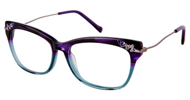 BETSEY JOHNSON Eyeglasses BIRTHDAY BABE Purple/PUR