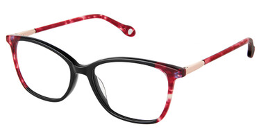 FYSH Eyeglasses FYSH 3724 BLACK CRANBERRY/S400