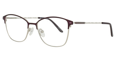 Adin Thomas Eyeglasses AT-578 Berry/1