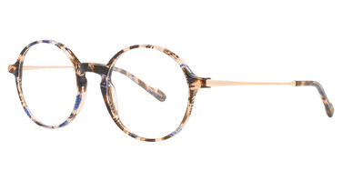 Scott Harris UTX Eyeglasses SHX-023 Cocoa Blue Demi / Rose Gold/1