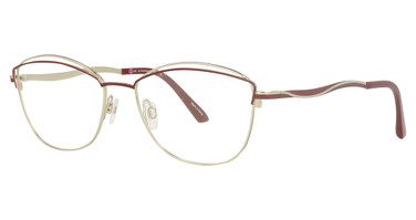 Classique Eyewear Eyeglasses CIELX403 2 RED RED/SILVER/2