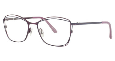 Classique Eyewear Eyeglasses CIELX404 1 PRP DARK PURPLE/PURPLE/1