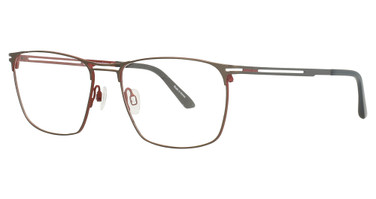Classique Eyewear Eyeglasses CIELX406 3 BRN DK BROWN/BURGANDY/3