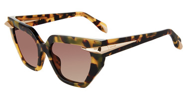 Roberto Cavalli Eyeglasses SRC001M Vintage Havana 0AGG