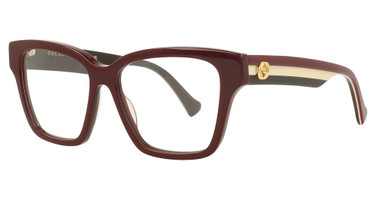 Gucci Eyeglasses GG1302O BURGUNDY/005