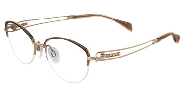 Line Art Eyeglasses XL 2172 Brown/BR