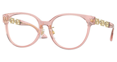 Versace Eyeglasses VE3302D TRANSPARENT PINK/5322