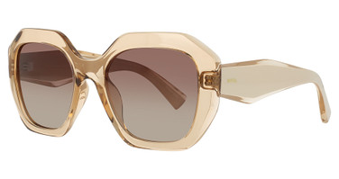 INVU Eyeglasses INVU-290 Peach / Ivory/3