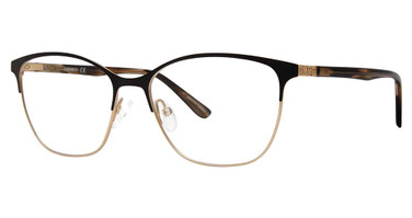 Adensco Eyeglasses AD 245 BLK GOLD B/02M2