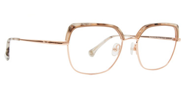 Trina Turk Eyeglasses Reagan Rose/Gold/RGD