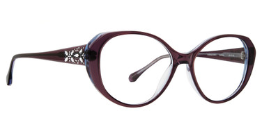 Badgley Mischka Eyeglasses Devonne Amethyst/AMT