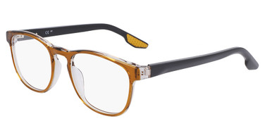 Nike Eyeglasses NIKE 7162 CRYSTAL BUTTERSCOTCH/CLEAR/217