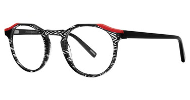 Jhane Barnes Eyeglasses Tessellate Black/BK