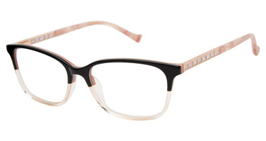 Tura Eyeglasses R703 black, rose/BLK