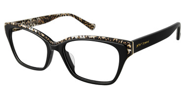 BETSEY JOHNSON Eyeglasses TOP SECRET Black/BLK