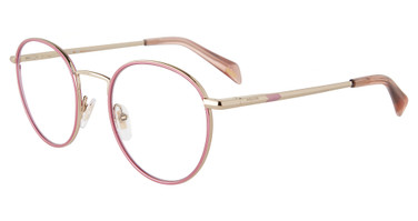 Police Eyeglasses VPLL29E Shiny Camel 08FE