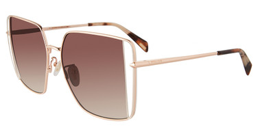 Police Eyeglasses SPLL37 Copper Gold 08FC